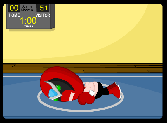 Strong Bad does not actually do any pushups