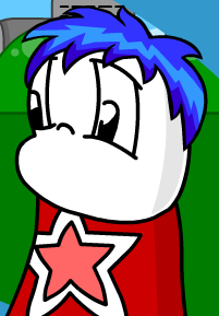 Gotta have blue hair.