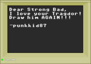 "I love your Tragdor!"