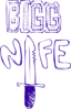 —or "BIGG NIFE"—