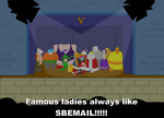 "Famous ladies always like SBEMAIL!!!"