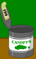 "I dan't know why. Exprecially since you have this can of peas to look forward to."