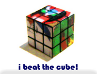 i beat the cube!