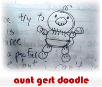aunt gert doodle