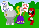 "Are you guys picketing my computer?"