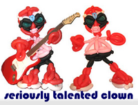 seriously talented clown