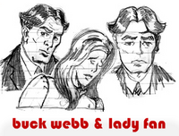 buck webb & lady fan