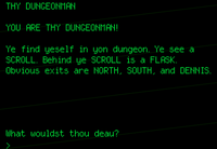 Ye finds yeself in yon dungeon (again)
