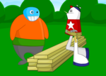 "I'm gonna go build a deck... with galvanized nails!"