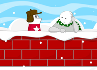Decemberween is here. Happiness and cheer.