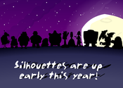 Silhouettes are up early this year!