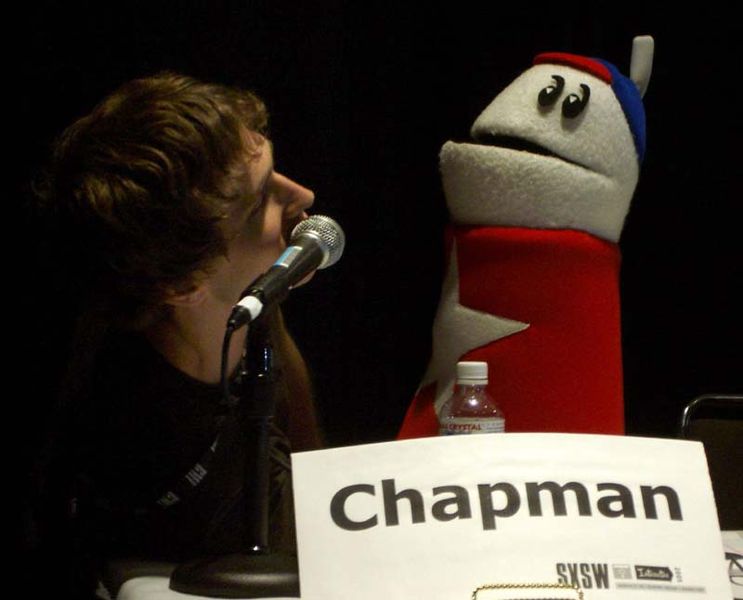 File:SXSW 2005 Matt and Puppet Homestar.jpg